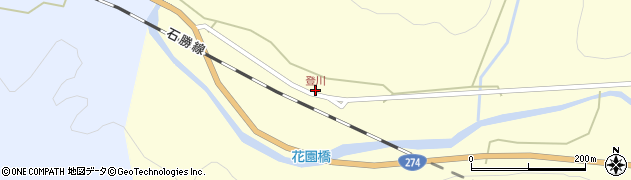 登川周辺の地図
