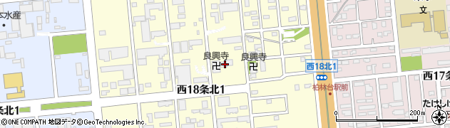 良興寺・曹洞禅宗　香華堂周辺の地図