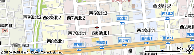 株式会社ダスキンアイビック　帯広店周辺の地図