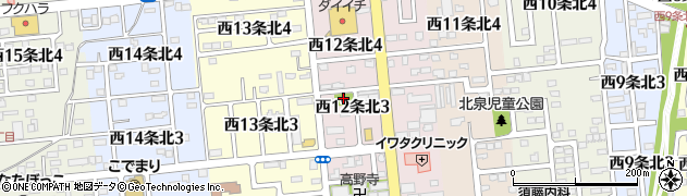 北斗児童公園周辺の地図