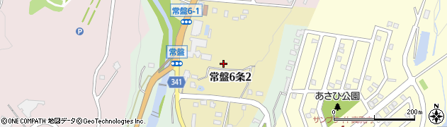 北海道札幌市南区常盤６条周辺の地図