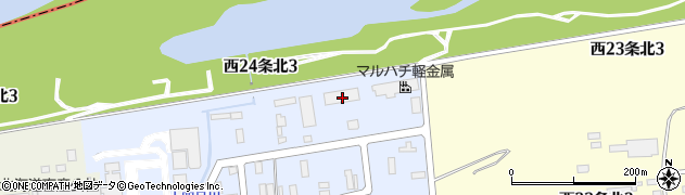 札幌定温運輸株式会社帯広営業所周辺の地図