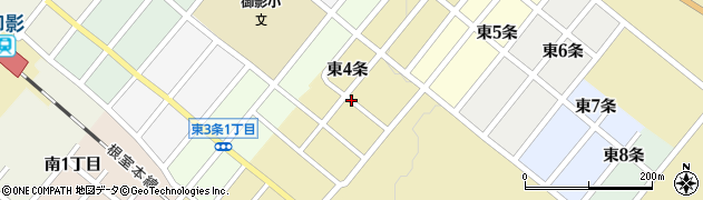 北海道清水町（上川郡）御影東４条周辺の地図