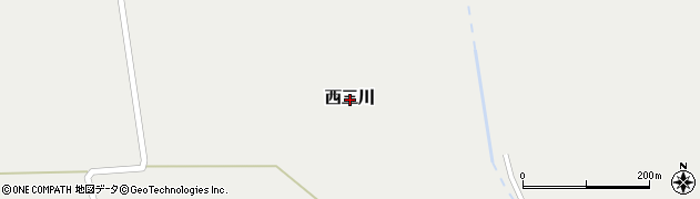 北海道由仁町（夕張郡）西三川周辺の地図