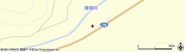 北海道札幌市南区定山渓744周辺の地図