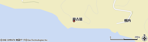 北海道釧路町（釧路郡）昆布森村（節古籠）周辺の地図