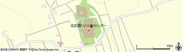北広島リハビリセンター周辺の地図