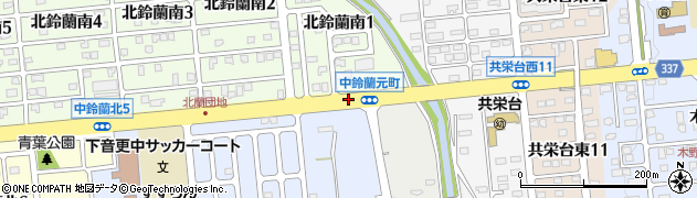 共栄新橋周辺の地図