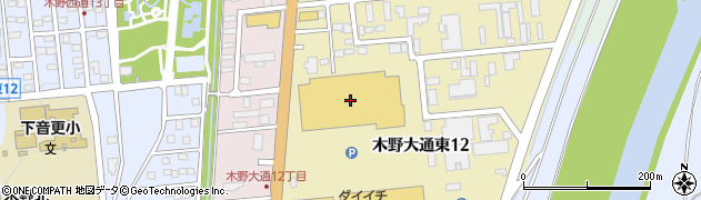 西松屋ＤＣＭ音更店周辺の地図