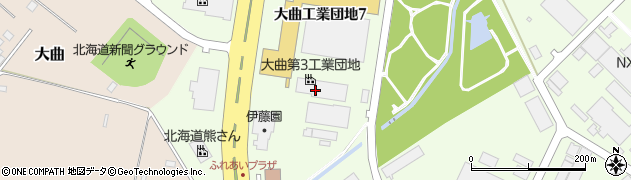 北海道エア・ウォーター・エンジニアリング株式会社　札幌大型容器検査場周辺の地図