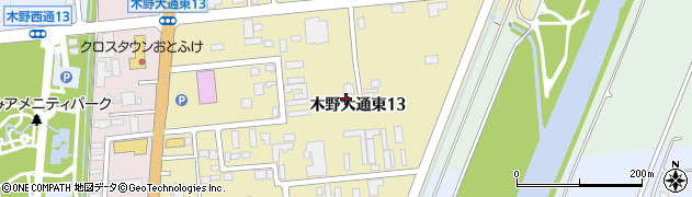 明王堂周辺の地図