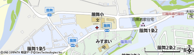 心陽軽自動車運送協同組合簾舞営業所今井運送店周辺の地図