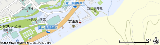 定山寺周辺の地図
