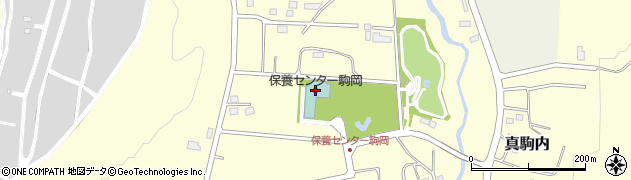 札幌市保養センター駒岡周辺の地図