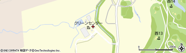 北広島市　廃棄物処理場周辺の地図
