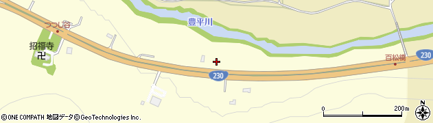 北海道札幌市南区定山渓968周辺の地図