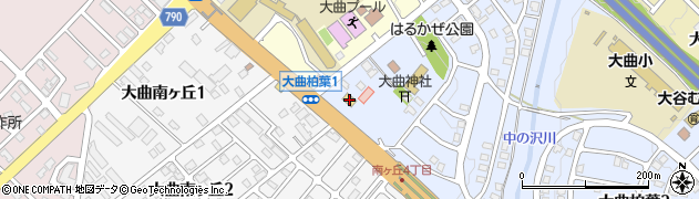 セブンイレブン北広島大曲柏葉店周辺の地図