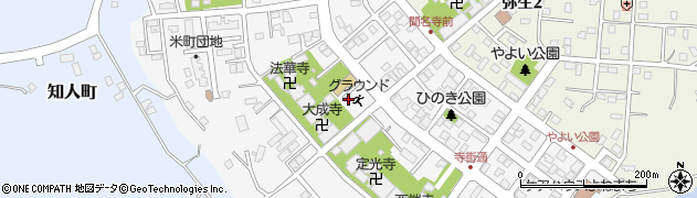 北海道釧路市米町周辺の地図