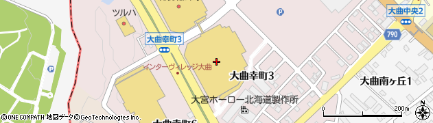 弟子屈ラーメン札幌北広島店周辺の地図
