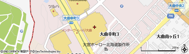 レイ・カズン　三井アウトレットパーク札幌北広島店周辺の地図