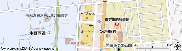 スーパーオーケーセンター　音更店イフ周辺の地図