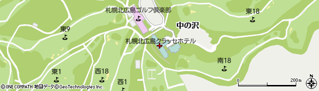 札幌北広島クラッセホテル周辺の地図