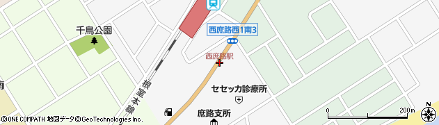 西庶路駅周辺の地図