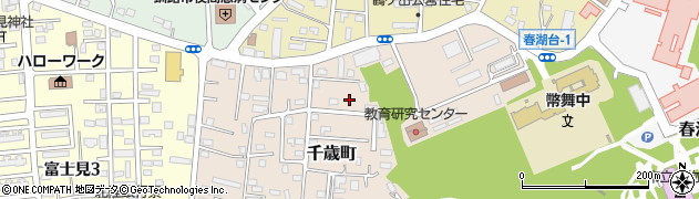 北海道釧路市千歳町7周辺の地図