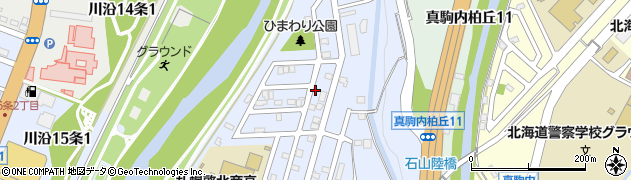 札幌　もなみ・ふれあいパーク周辺の地図
