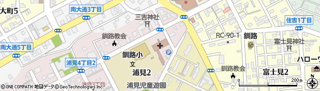 釧路総合振興局　課税課周辺の地図