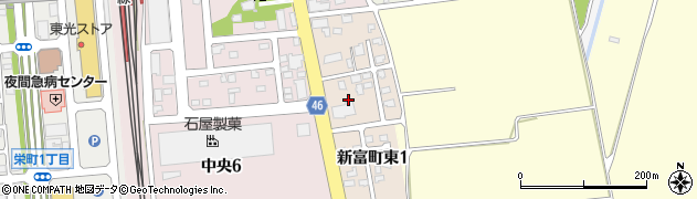 株式会社いちたかガスワン　北広島営業所周辺の地図