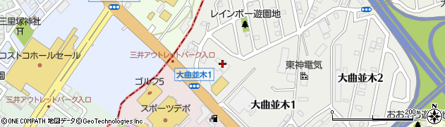 トヨタレンタリース札幌北広島インター店周辺の地図
