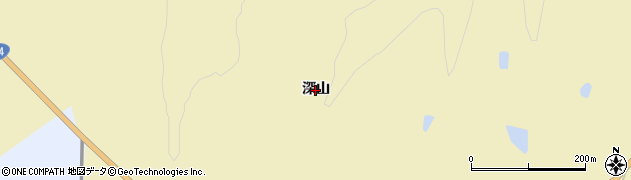 北海道釧路町（釧路郡）昆布森村（深山）周辺の地図