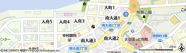 ａｐｏｌｌｏｓｔａｔｉｏｎ釧路大町ＳＳ周辺の地図