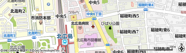 セブンイレブン北広島駅前店周辺の地図