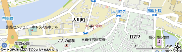 清華堂会館周辺の地図