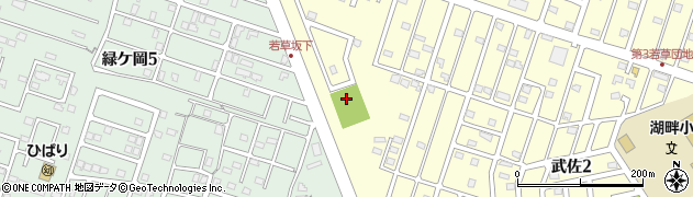 武佐6号公園周辺の地図