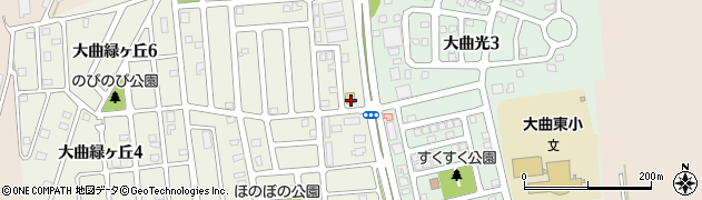 セイコーマート大曲緑ヶ丘店周辺の地図