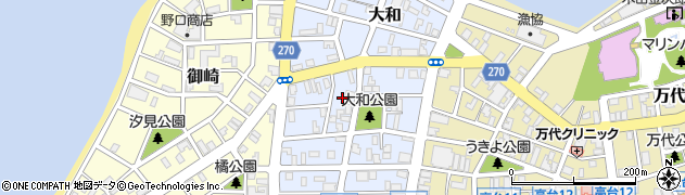 有限会社上元とうふ店　倉庫周辺の地図