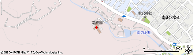 北海道札幌市南区南沢1844周辺の地図