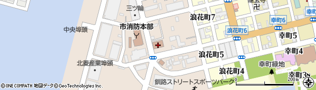 横浜植物防疫所札幌支所釧路出張所周辺の地図