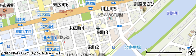 カラオケ歌屋 釧路末広店周辺の地図