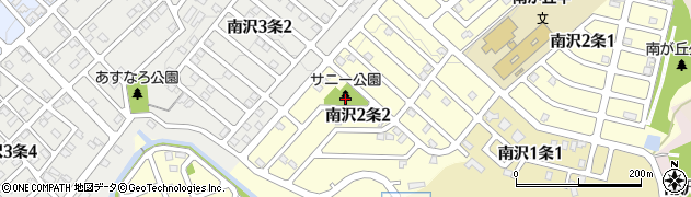 南沢サニー公園周辺の地図