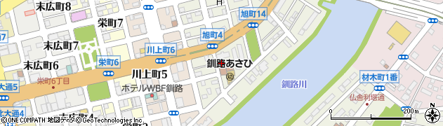 釧路市福祉人材バンク周辺の地図