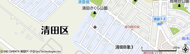 北清物流株式会社周辺の地図