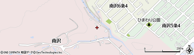 北海道札幌市南区南沢1896周辺の地図