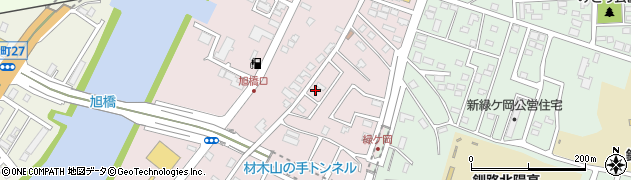 北海道釧路市材木町10周辺の地図