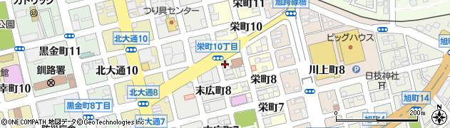 パシフィックコンサルタンツ株式会社　道東事務所周辺の地図