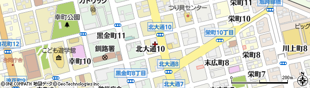 北海道東急ビルマネジメント株式会社釧路営業所周辺の地図