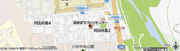 札幌市役所　区役所南区役所もいわ地区センター周辺の地図